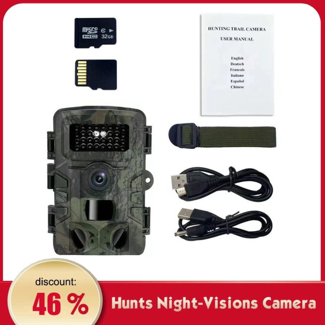 hunting cameras 4K Infrared Dual Night Vision Waterproof