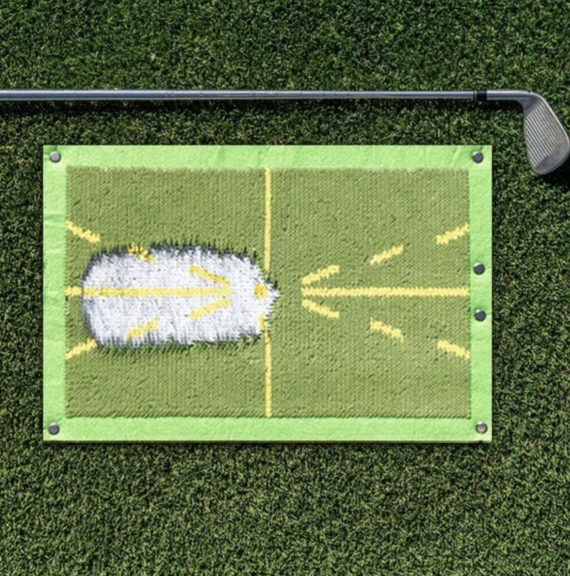 Golf Training Mat for Swing Detection