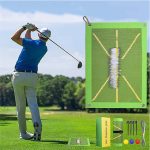 Golf Training Mat for Swing Detection