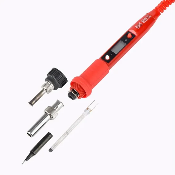 Adjustable Temperature Soldering Iron Kit - 80W