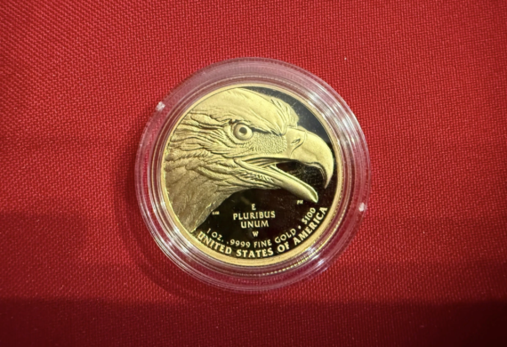 2021-W $100 1oz 9999 Fine Gold ~ High Relief American Liberty w/Box & COA (OGP)