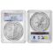 2026 (W) $1 American Silver Eagle PCGS MS70 FDOI Flag Label