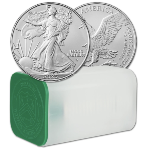 2025 1 oz American Coin Eagle Silver Uncirculated .999 BU (Tube of 20)