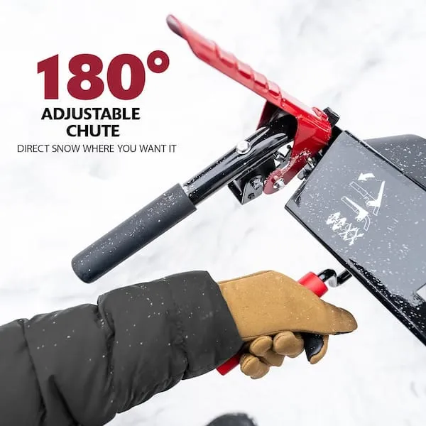 Murray 24" Two-Stage Gas Snow Blower, 208cc Electric Start, Self-Propelled (MYS2420801)