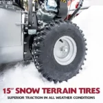 Murray 24" Two-Stage Gas Snow Blower, 208cc Electric Start, Self-Propelled (MYS2420801)