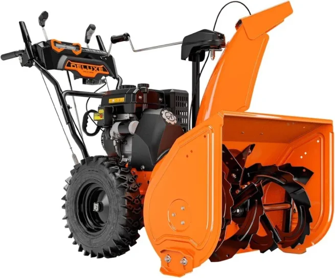 Ariens Deluxe 28" 252cc Two-Stage Gas Snow Blower with Electric Start & Auto-Turn (921070)